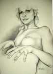 relax, 2005, pencil on paper, 40 x 50cm