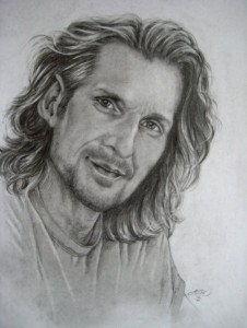 portrait, 2010, pencil on paper, 21 x 30cm